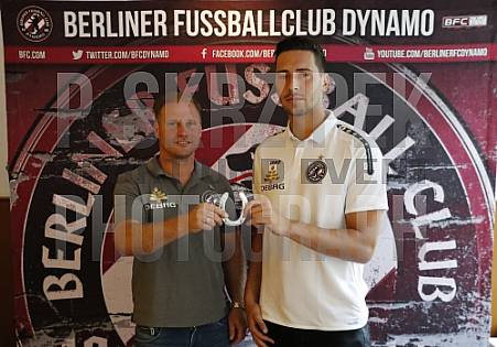 Pressekonferenz im Maredo am Hackischen Markt BFC Dynamo - 1.FC Köln ,1.Runde DFB Pokal