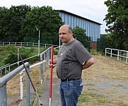 Arbeitseinsatz im Sportforum Berlin im Stadion