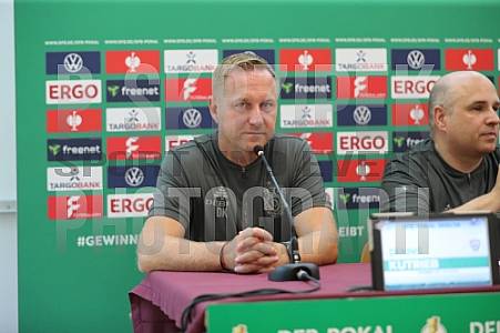 Pressekonferenz 1.Runde DFB Pokal BFC Dynamo - VFL Bochum Pressekonferenz 1.Runde DFB Pokal BFC Dynamo - VFL Bochum