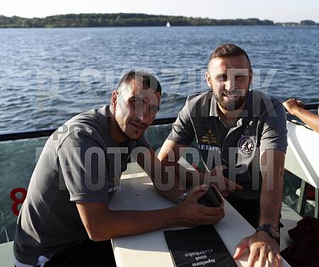 Trainingslager 05.07.2018 ,Mannschaftsabend Bootsfahrt Trainingslager 05.07.2018 ,Mannschaftsabend Bootsfahrt