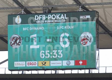 BFC Dynamo - 1.FC Köln ,1.Runde DFB Pokal