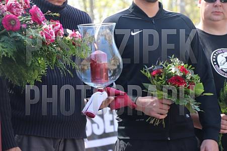 29.Spieltag BSG Chemie Leipzig - BFC Dynamo , Mike Polley Trauermarsch