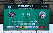 BFC Dynamo - 1.FC Köln ,1.Runde DFB Pokal