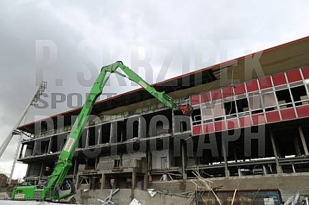 Friedrich-Ludwig-Jahn-Sportpark Abriss Friedrich-Ludwig-Jahn-Sportpark Abriss