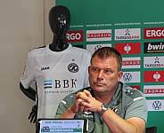 Pressekonferenz BFC Dynamo - VfB Stuttgart,1.Runde DFB Pokal