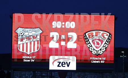 28. Spieltag FSV Zwickau - BFC Dynamo