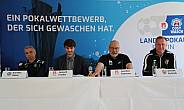 Pressekonferenz vor dem Pokalfinale