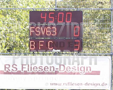 5.Spieltag FSV 63 Luckenwalde - BFC Dynamo