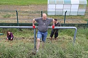 Arbeitseinsatz im Sportforum Berlin im Stadion