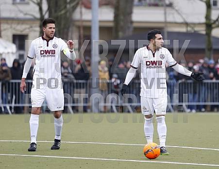 Viertelfinale AOK Landespokal ,Sp.Vg. Blau-Weiß 1890 - BFC Dynamo  ,