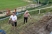 Arbeitseinsatz im Sportforum Berlin im Stadion