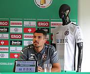 Pressekonferenz BFC Dynamo - VfB Stuttgart,1.Runde DFB Pokal