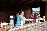 Arbeitseinsatz im Sportforum Berlin im Stadion