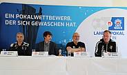 Pressekonferenz vor dem Pokalfinale