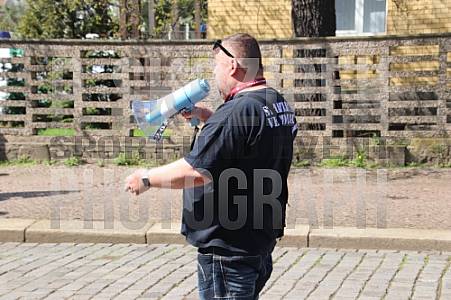 29.Spieltag BSG Chemie Leipzig - BFC Dynamo , Mike Polley Trauermarsch