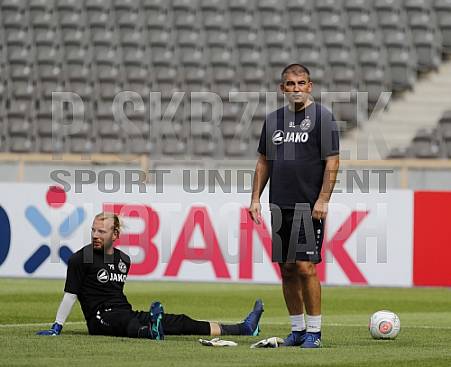 18.08.2018 Training im Olympiastadion,BFC Dynamo - 1.FC Köln ,1.Runde DFB Pokal