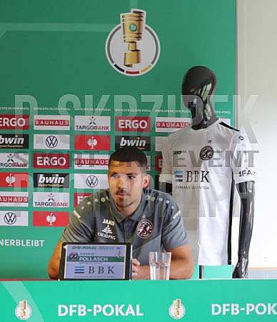 Pressekonferenz BFC Dynamo - VfB Stuttgart,1.Runde DFB Pokal