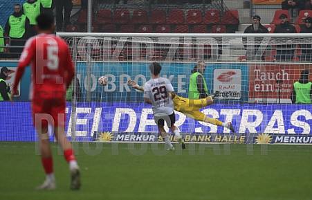 15.Spieltag Hallescher FC - BFC Dynamo