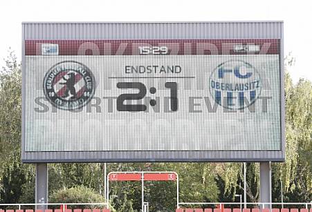 10.Spieltag BFC Dynamo - FC Oberlausitz Neugersdorf