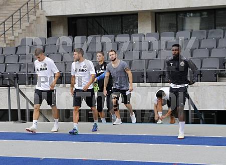 18.08.2018 Training im Olympiastadion,
BFC Dynamo - 1.FC Köln ,
1.Runde DFB Pokal 18.08.2018 Training im Olympiastadion,
BFC Dynamo - 1.FC Köln ,
1.Runde DFB Pokal