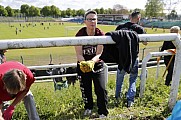 Subbotnik im Sportforum Berlin Stadion , Arbeitseinsatz