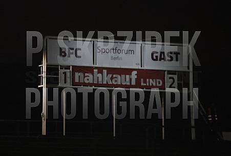 20.Spieltag BFC Dynamo - 1.FC Lokomotive Leipzig,