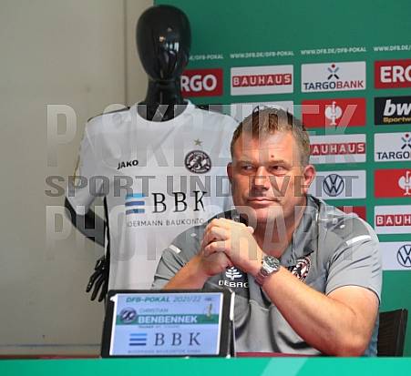 Pressekonferenz BFC Dynamo - VfB Stuttgart,
1.Runde DFB Pokal Pressekonferenz BFC Dynamo - VfB Stuttgart,
1.Runde DFB Pokal