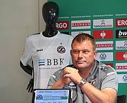 Pressekonferenz BFC Dynamo - VfB Stuttgart,1.Runde DFB Pokal