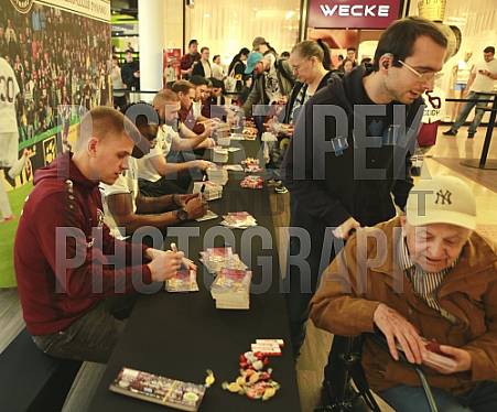 Autogrammstunde in den Schönhauser Allee Arcaden