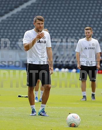 18.08.2018 Training im Olympiastadion,BFC Dynamo - 1.FC Köln ,1.Runde DFB Pokal
