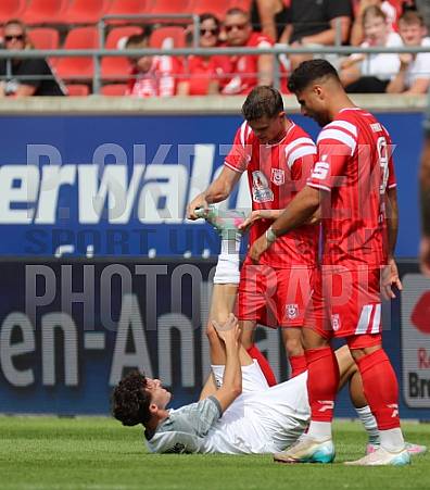 1.Spieltag Hallescher FC - BFC Dynamo, 1.Spieltag Hallescher FC - BFC Dynamo,