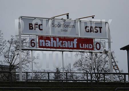 22.Spieltag BFC Dynamo - FC Eilenburg,