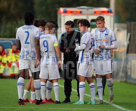 9.Spieltag Hertha BSC U23 - BFC Dynamo,