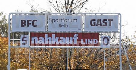 15.Spieltag BFC Dynamo - VfB Auerbach,