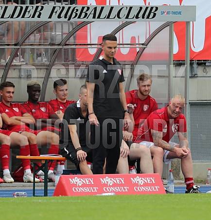 Testspiel Ludwigsfelder FC - BFC Dynamo