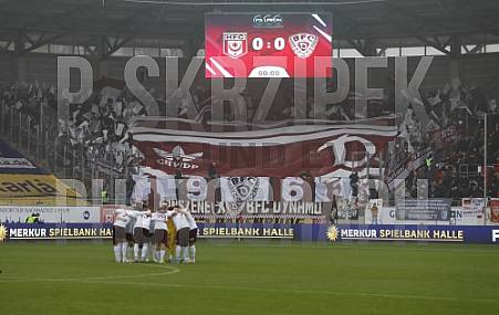 15.Spieltag Hallescher FC - BFC Dynamo