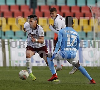 Halbfinale Runde AOK Landespokal , BFC Dynamo - FC Viktoria 1889 Berlin ,