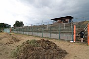 Arbeitseinsatz im Sportforum Berlin im Stadion