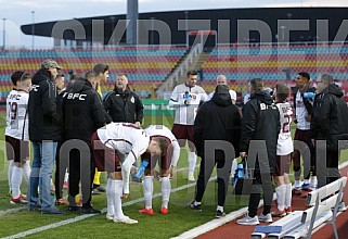 Halbfinale Runde AOK Landespokal , BFC Dynamo - FC Viktoria 1889 Berlin ,