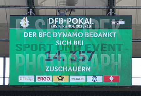 BFC Dynamo - 1.FC Köln ,1.Runde DFB Pokal