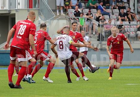 Testspiel Ludwigsfelder FC - BFC Dynamo