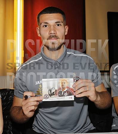 06.03.2020 Autogrammstunde im Vereinsheim