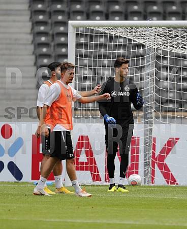 18.08.2018 Training im Olympiastadion,BFC Dynamo - 1.FC Köln ,1.Runde DFB Pokal