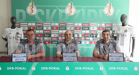 Pressekonferenz BFC Dynamo - VfB Stuttgart,1.Runde DFB Pokal