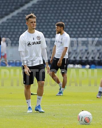 18.08.2018 Training im Olympiastadion,BFC Dynamo - 1.FC Köln ,1.Runde DFB Pokal