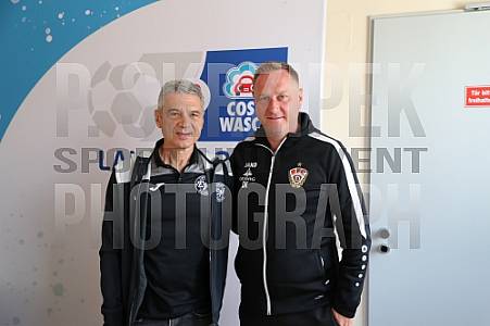 Pressekonferenz vor dem Pokalfinale