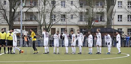 Viertelfinale AOK Landespokal ,Sp.Vg. Blau-Weiß 1890 - BFC Dynamo  ,