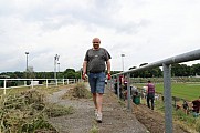 Arbeitseinsatz im Sportforum Berlin im Stadion