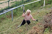 Arbeitseinsatz im Sportforum Berlin im Stadion