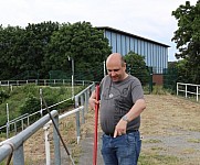 Arbeitseinsatz im Sportforum Berlin im Stadion